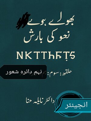 cover image of بھولے ہوئے نحو کی بارش